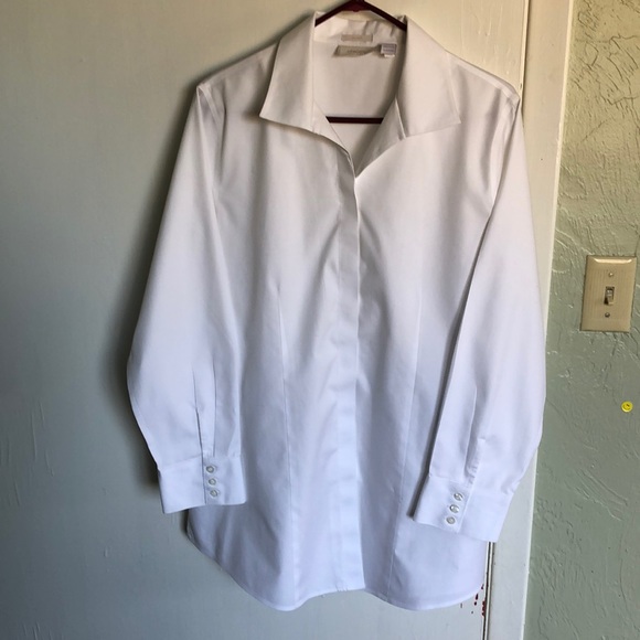 Chico's Tops - Chico’s white long sleeve blouse